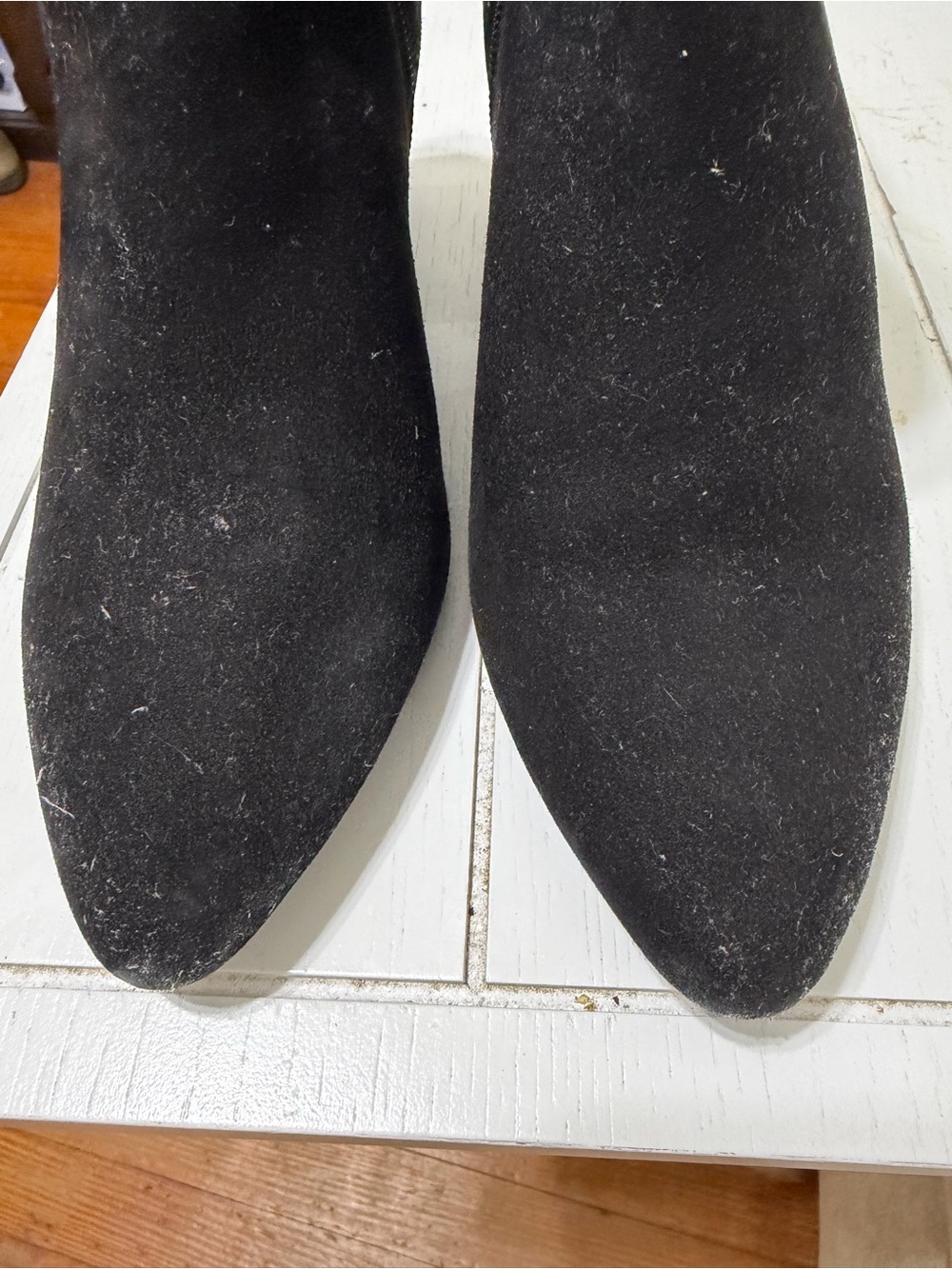 Bleecker & Bond Black Pointed Toe Women’s Ankle Boots - SZ 10